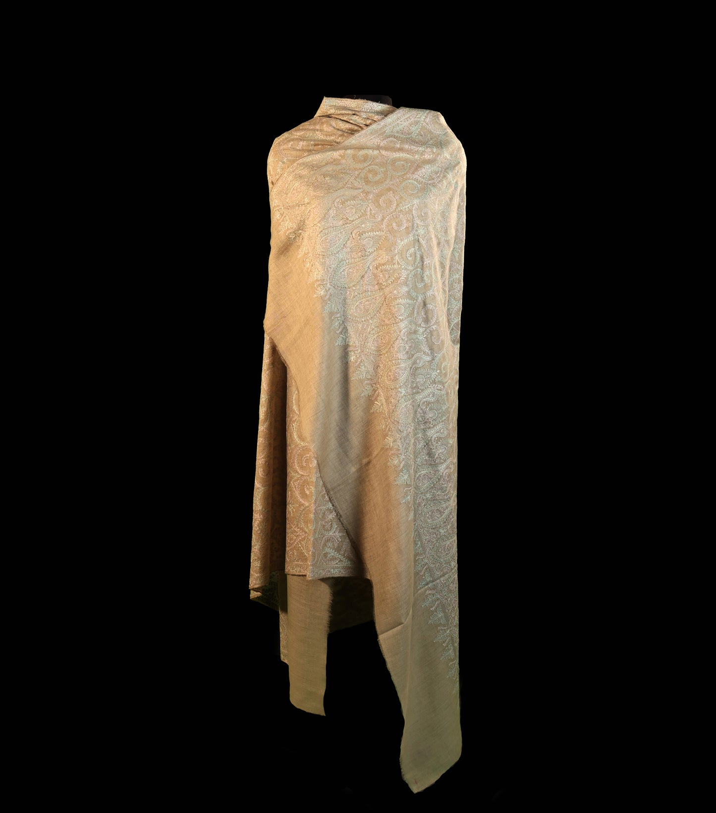 Maheen Kari Jamawar Pashmina Shawl 